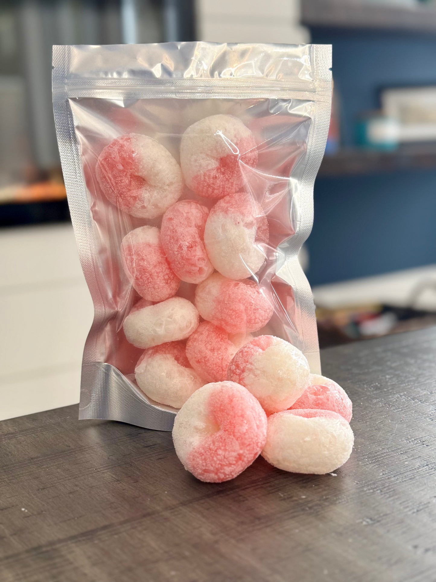 Watermelon Ring Puffs