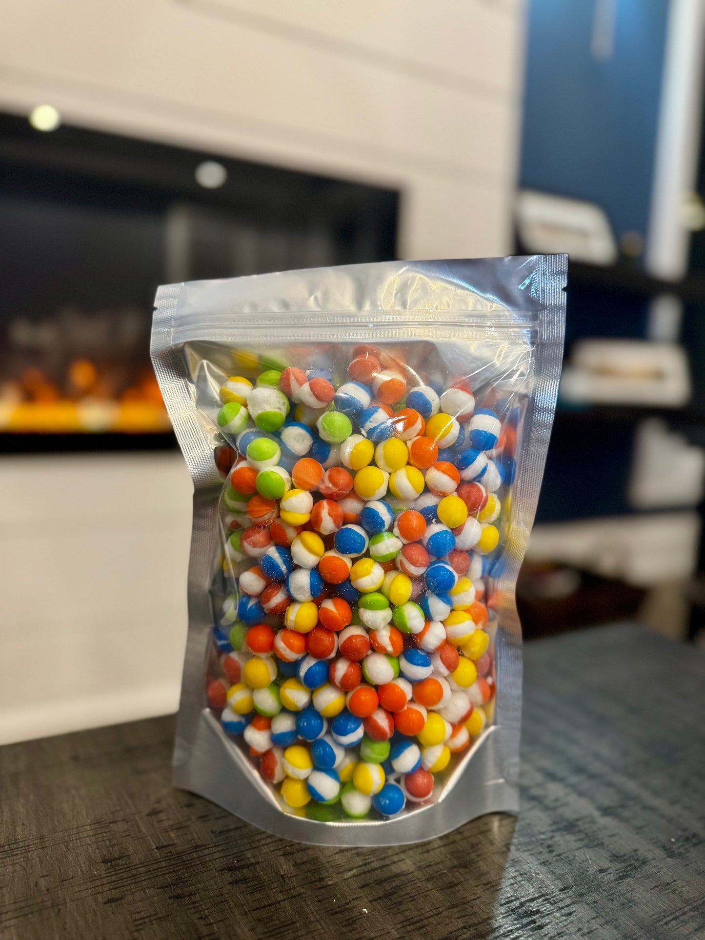 Tropical Rainbow Puffs