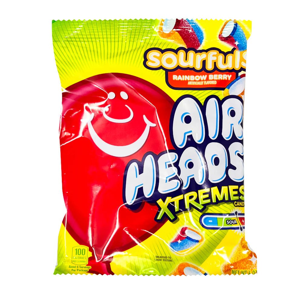 AirHeads Xtremes Sourfuls - Rainbow Berry - Chilly Willy's Freeze Dried Candy