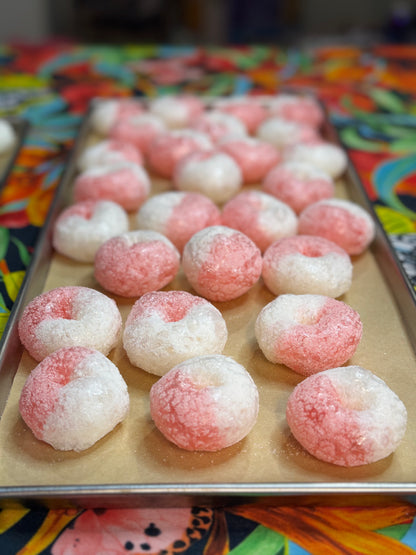 Watermelon Ring Puffs