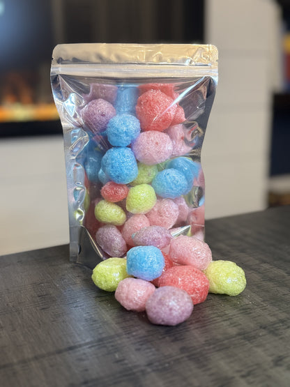 Freeze Dried Candy, regular size bag, displaying candy, jolly ranchers