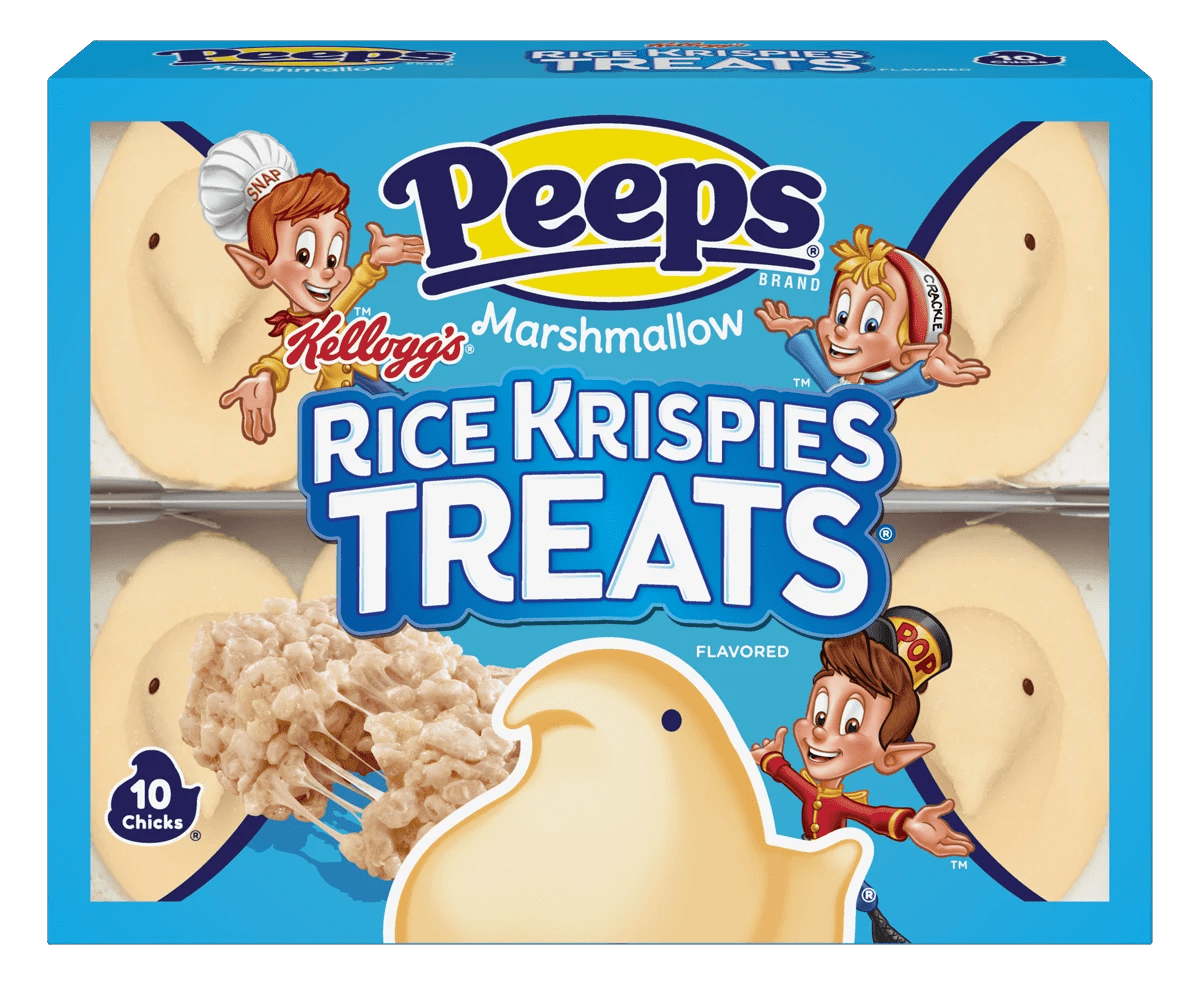 Rice Krispie Treats Peeps (Non - Freeze Dried) - Chilly Willy's Freeze Dried Candy